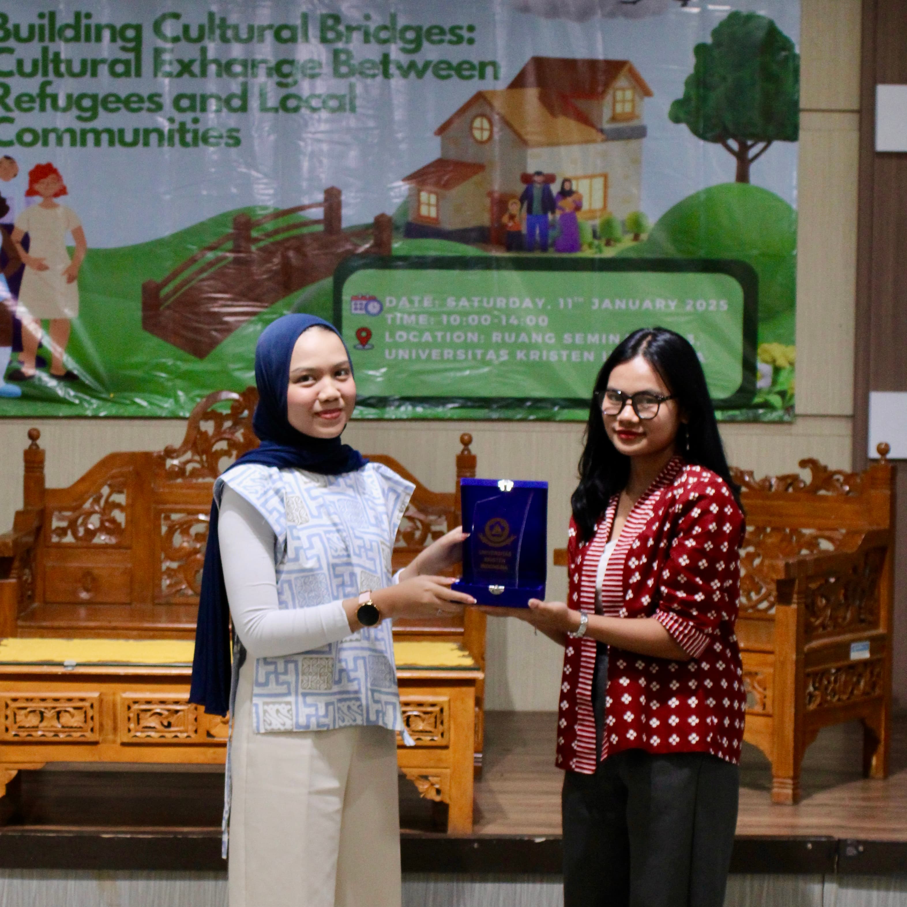 Youth speakers at a Bridges for Hope event